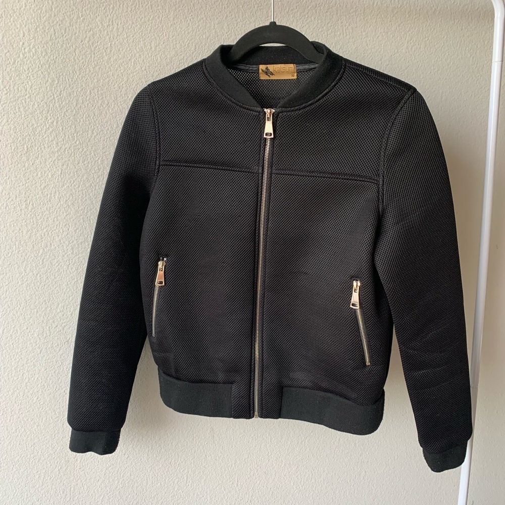 Katsumi scuba mesh bomber jacket